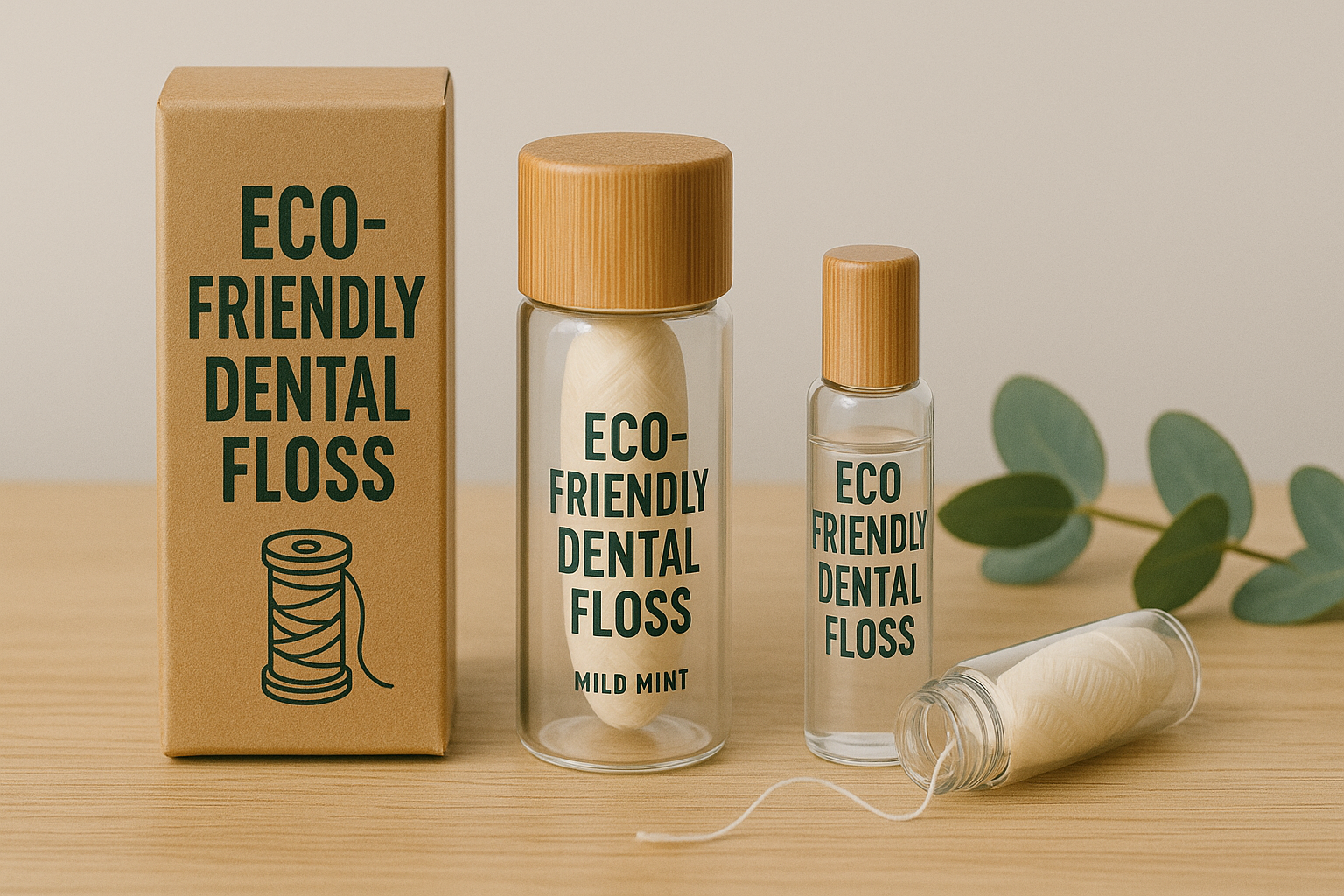 Mintora eco-friendly dental floss made with natural and sustainable materials