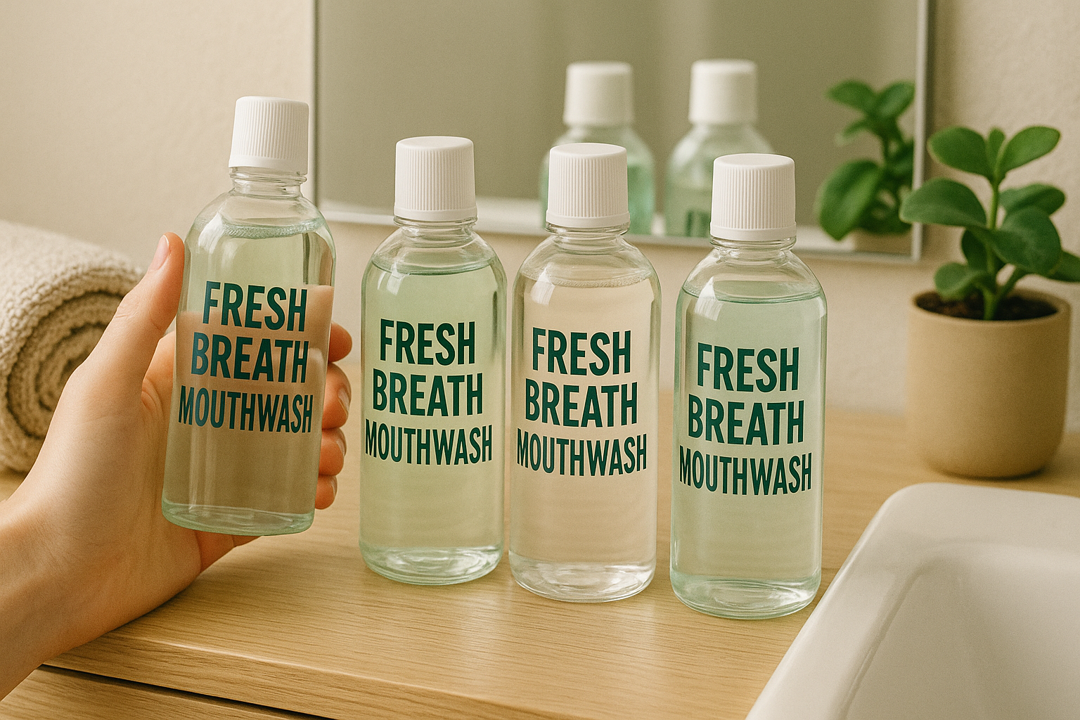 Mintora fresh breath mouthwash for clean and long-lasting freshness