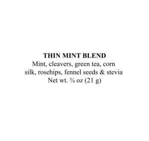 Smoke Camp Crafts Herbal Tea Blend - Thin Mint Blend, 3/4 oz (21 g) - Dieter's Tea