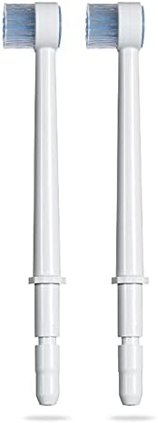 TB100E Replacement Toothbrush Tips Compatible with Waterpik Dental Water Jet - Generic Toothbrush Heads for Waterpik Flossers and Brush Flosser Head