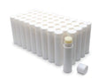 Bulk Lip Balm Wholesale 100 Pack Unlabeled | White Label Made in USA | Natural Vanilla