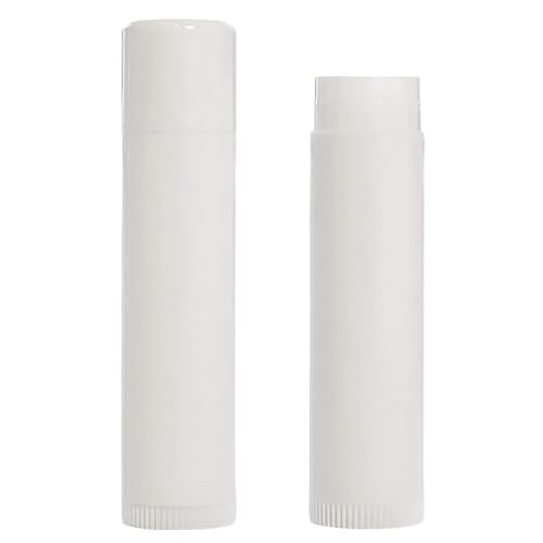 Petroleum-Free Fragrance-Free Lip Balm Bulk 50 Pack - For Nursing Homes, Senior Centers, Healthcare Facilities - Unflavored Sensitive Skin - Made in USA