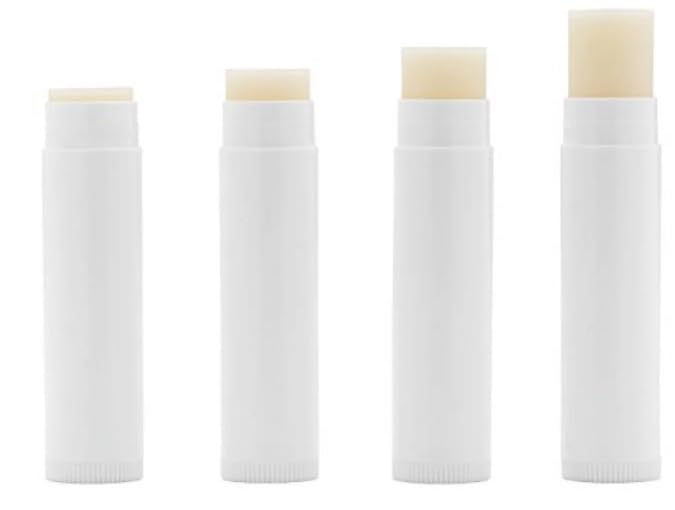 Petroleum-Free Fragrance-Free Lip Balm Bulk 50 Pack - For Nursing Homes, Senior Centers, Healthcare Facilities - Unflavored Sensitive Skin - Made in USA