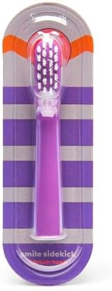 SuperMouth® Cavitar Sidekick Sonic Toothbrush Replacement Brush Heads - Ultra Soft Bristles for Ages 6+ - Gently Cleans & Polishes Teeth with Sonic Vibrations – Fits SuperMouth Sidekick Cavitar