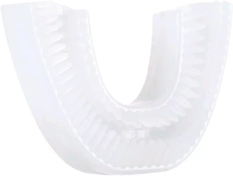 Scandinavian Smiles Brush 360° U-Shape Electric Toothbrush for Adults, IPX7 Waterproof,Oral Cleaning,Hands-Free Auto-Cleaning (1 Replacement Brush Head)