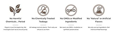 Golden Moon Tea Organic Mint Medley Herbal Tea - Caffeine Free - Loose Leaf, Non GMO - 1 Pound (192 Servings)