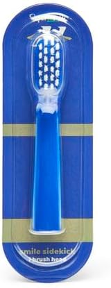 SuperMouth® Dr. H.O.S.S. Smile Sidekick Toothbrush Replacement Brush Heads - Ultra Soft Bristles for Ages 6+ - Gently Cleans & Polishes Teeth with Sonic Vibrations – Fits Sidekick Dr. Hoss Smile brush