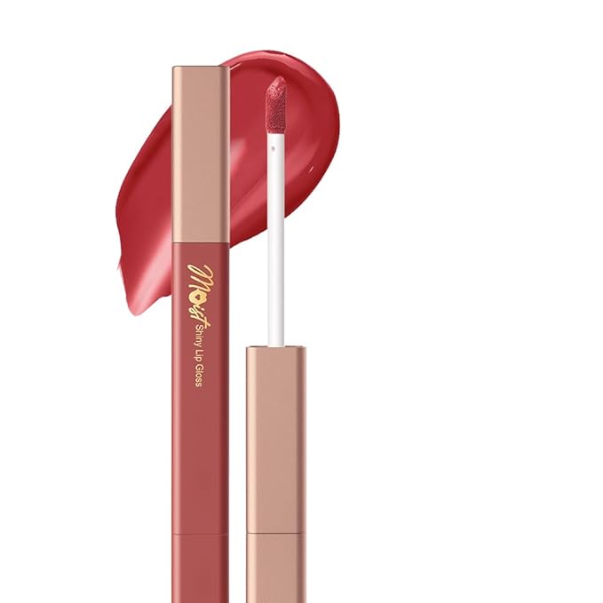 Lip Stain Hydrating High Shine – Lightweight Non-Sticky Glossy Lip Tint, Mirror Shine Moisturizing Lip Makeup for Plump & Full Lips, Long-Lasting Rich Color Lip Glaze, Soft Smooth Lip Gloss 08#