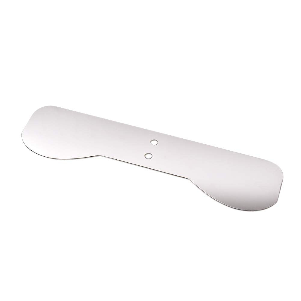 Angzhili 1 piece Dental Photography Mirrors Dental Orthodontic Mirror Stainless Steel Single Sided Photographic Occlusal Mirror,Bendable Dental Oral Mirror Intra-Oral Reflector (C type)