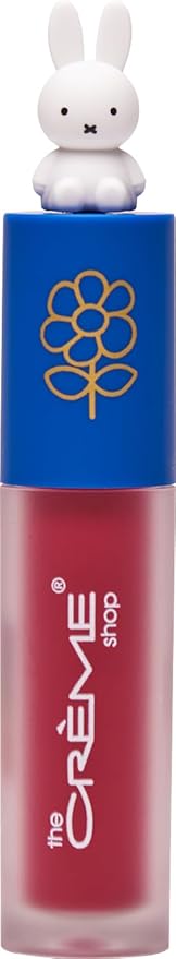 The Crème Shop Miffy Lip Stain, Glossy Finish, Long Wear, Formulated with Jojoba Oil, Sunflower Oil to hydrate, soothe, and moisturize lips, Korean formula - (Luscious Lychee)