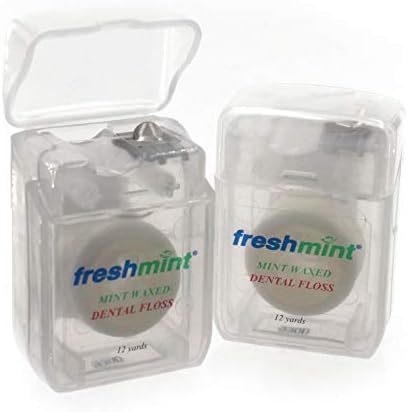 144 Spools of Freshmint® 12 Yards Mint Waxed Dental Floss