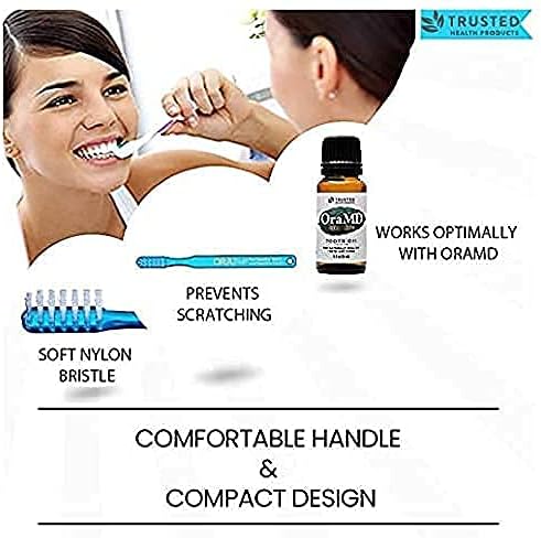 OraMD Oral Care Pure Unwaxed Dental Floss 54.6 Yards - PFOA-Free, Chemical Free, Shred Resistant - Unscented and Ultraclean Plaque Removal - Teeth and Gum Protection for Adults - Pack of 6