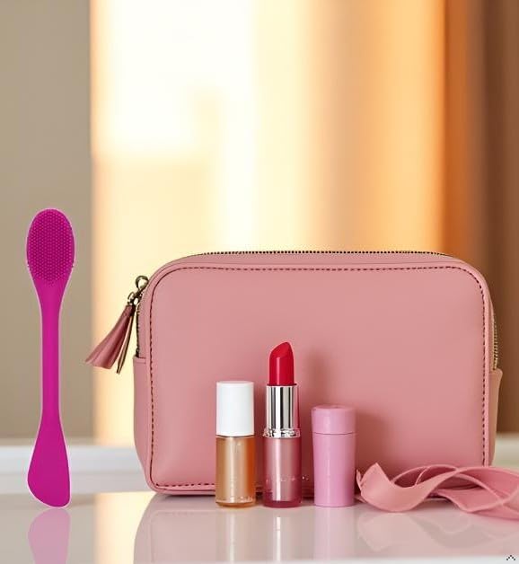 Silicone Cleansing Brush 2pcs(Deep Purple),Mask Applicator and Skincare for Pore Cleansing，Exfoliating Face Scrubber,Makeup Removal Brush