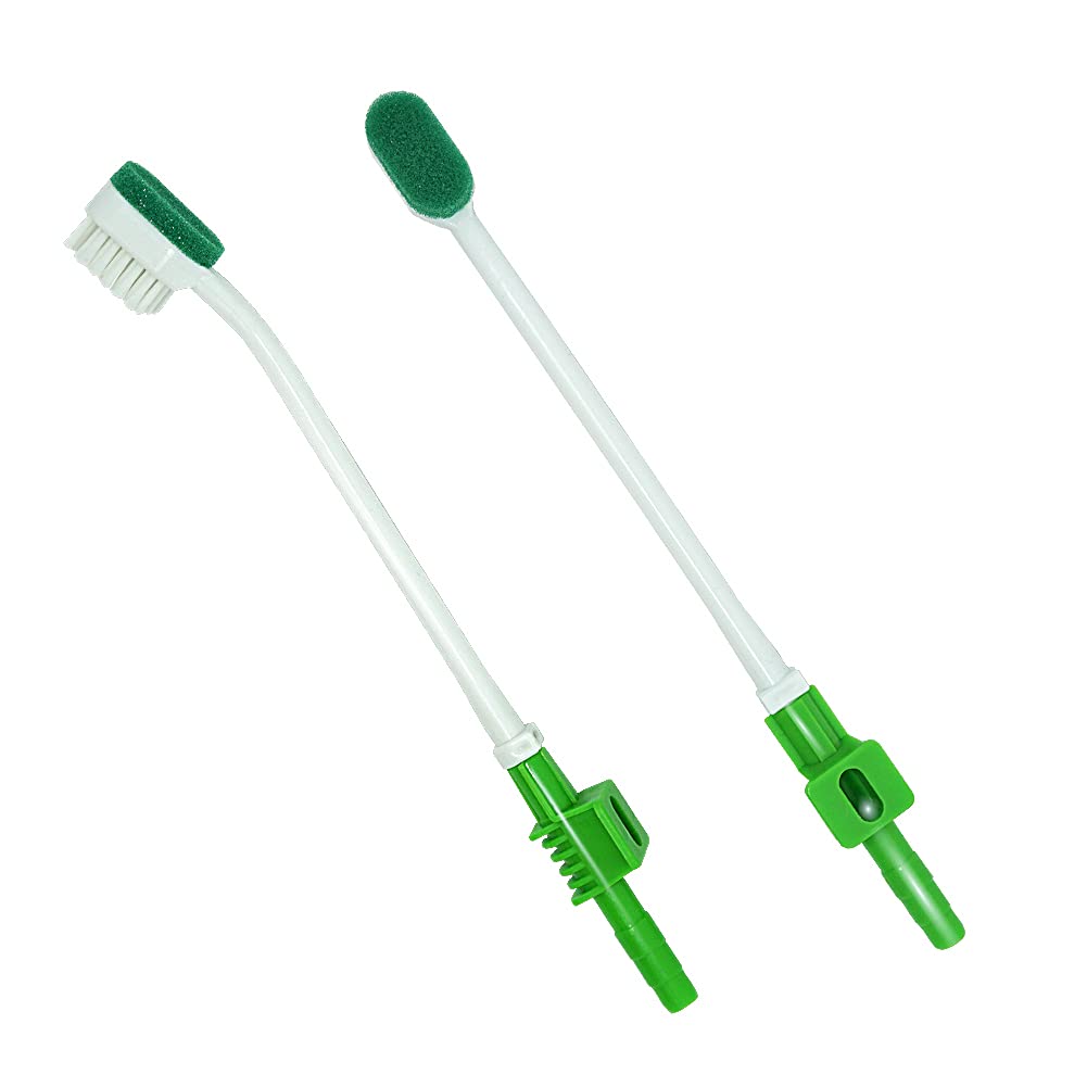 Disposable Suction Swab Toothbrush Head of Green (pack of 20)