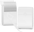 Portable Dental Floss Picks Case 2 Box，52 Count Flosser a Box – Travel Dental Hygiene Kit with Floss Stick and Toothpick Cases -White，Mint Flavored, Twin Line Design.