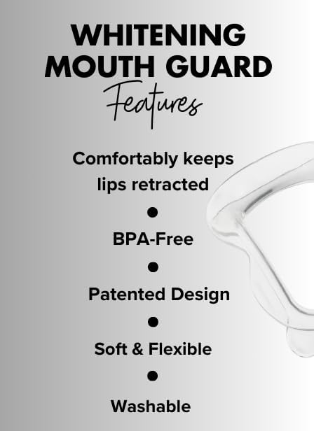 intelliWHITE Platinum Whitening Pen & Mouth Guard- Teeth Whitening Treatment, Removes Stains, Safe for Veneers, Tooth Caps & Crowns, Non-Toxic, Vegan, Cruelty & Paraben Free, Made In The USA, 1ea