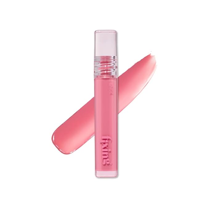 ETUDE Glow Fixing Tint #2 Mellow Pink | Non-sticky Glossy Shine Lip stain | Fills up with comfortable moisture | Tinting for dry lips