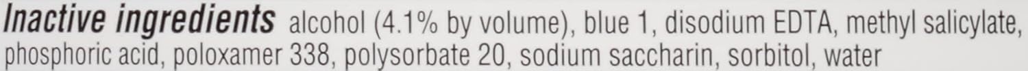 Orajel Nonseptic Mouth Sore Rinse 16oz, Soothing Mint Flavor, Provides Pain Relief, Promotes Healing, 3-Pack
