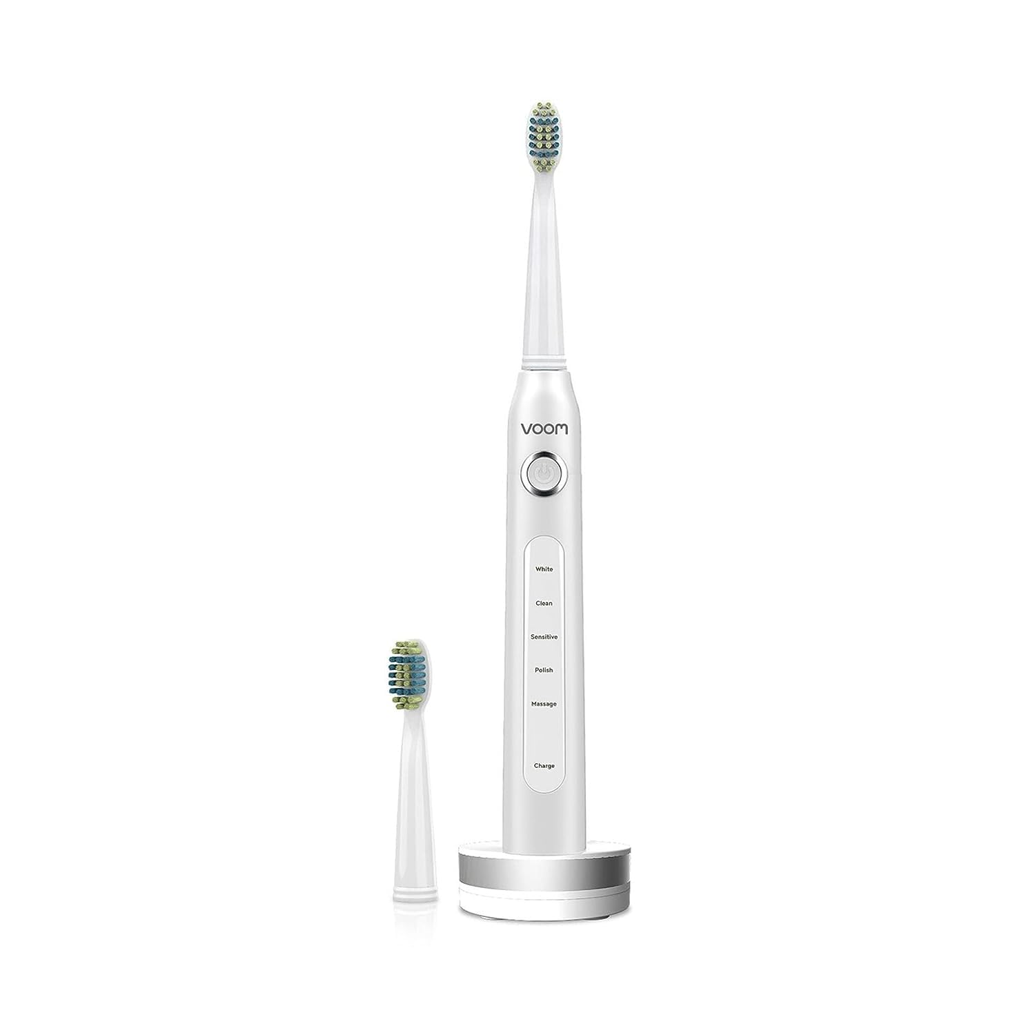 Voom Sonic Pro 5 Electric Toothbrush for Adults - Ultrasonic Electric Toothbrushes with Replacment Brush Head, Dentist Recommended Power Sonic Toothbrush with 5 Modes
