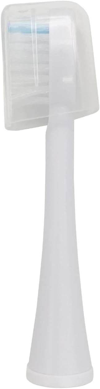 Toothbrush Heads Replacement for Waterpik SF-02W, SF-03W, SF-01W Sonic Fushion 2.0 Model, Brush Head with Cover 6 PCS, White