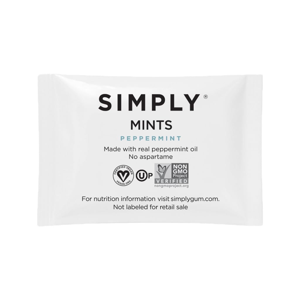 SIMPLY Peppermint "It's a Boy!", Individually Wrapped Peppermint Breath Mints, Bulk 50 Packets (2 per Packet), | Gender Reveal, Baby Shower, Party Favors