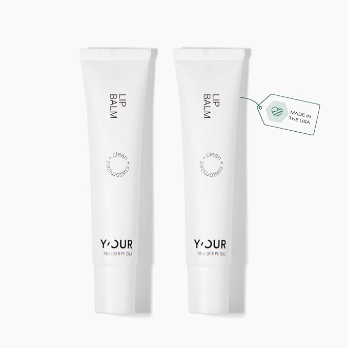 Y’OUR Intensive Lip Balm | Overnight Lip Mask: Lightweight & Comforting with Natural Shea Butter & Rosehip Oil; Extreme Moisturizer for Dry Lips. Paraben & Silicon-Free. Made in USA. 15ml (0.5 oz.)