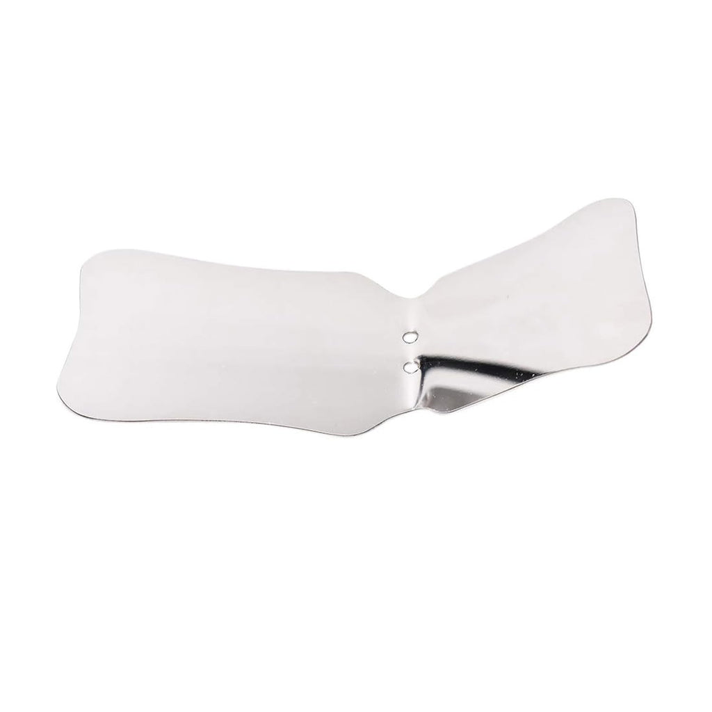 Angzhili 1 piece Dental Photography Mirrors Dental Orthodontic Mirror Stainless Steel Single Sided Photographic Occlusal Mirror,Bendable Dental Oral Mirror Intra-Oral Reflector(A type)