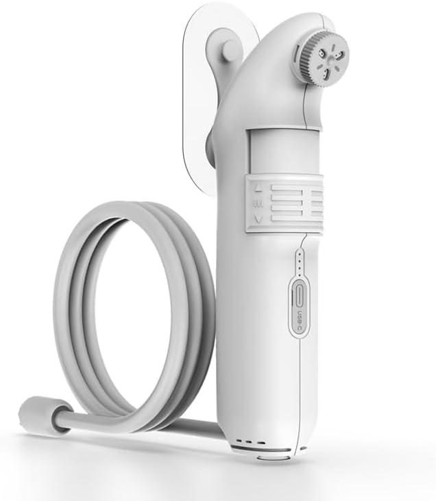 2Clean Portable Bidet, High Pressure Sprayer for Travel and Home Use, USB Rechargeable Toilet Hygiene Device with 2L Tank