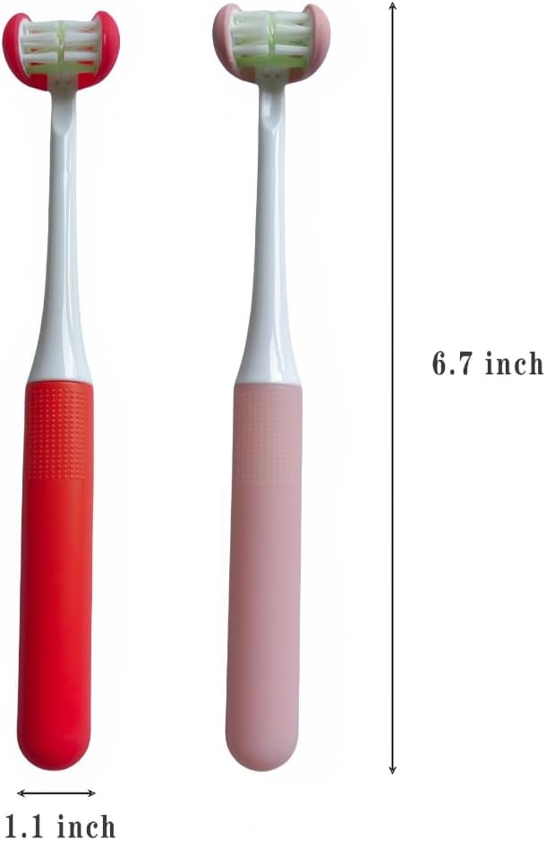 Toddler Toothbrushes, Girls Toothbrush for Kids 8-12,Toothbrushes Soft Bristles,Soft and Gentle for Complete Tooth and Gum Care