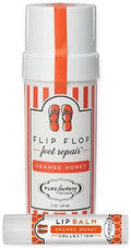 Flip Lip Combo Foot Repair Lip Balm PURE Factory Orange Honey 2oz Moisturizer