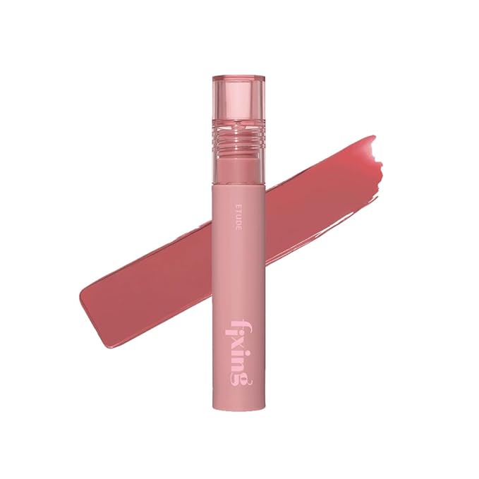 ETUDE Fixing Tint #05 Midnight Mauve (4g) | Long Lasting High Pigmented Liquid Lipstick | Waterproof Lightweight Matte Finish Lip Stain | Full Coverage | Korean Makeup, Kbeauty