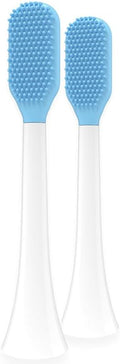 Tongue Scraper Heads for Most U-Shaped Electric Toothbrush – Gentle & Effective Tongue Cleaner, Fresh Breath, 2 Pack, Replacement Brush Heads