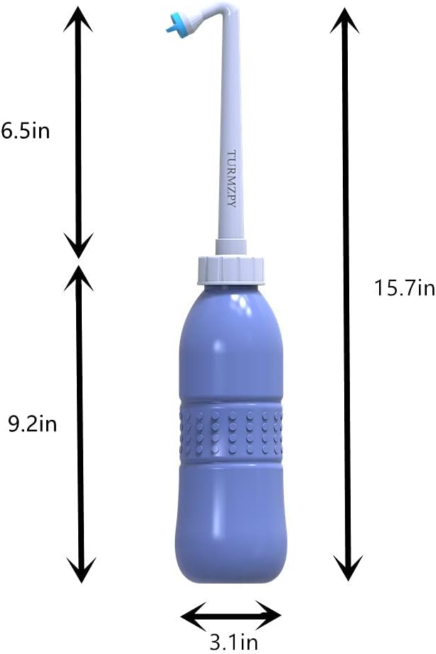 Portable Bidet 600ml Travel Bidet Plastic EVA Bottle Personal Hygiene Bidets Cleaning Device