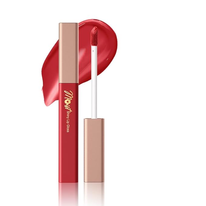 Lip Stain Hydrating High Shine – Lightweight Non-Sticky Glossy Lip Tint, Mirror Shine Moisturizing Lip Makeup for Plump & Full Lips, Long-Lasting Rich Color Lip Glaze, Soft Smooth Lip Gloss 11#