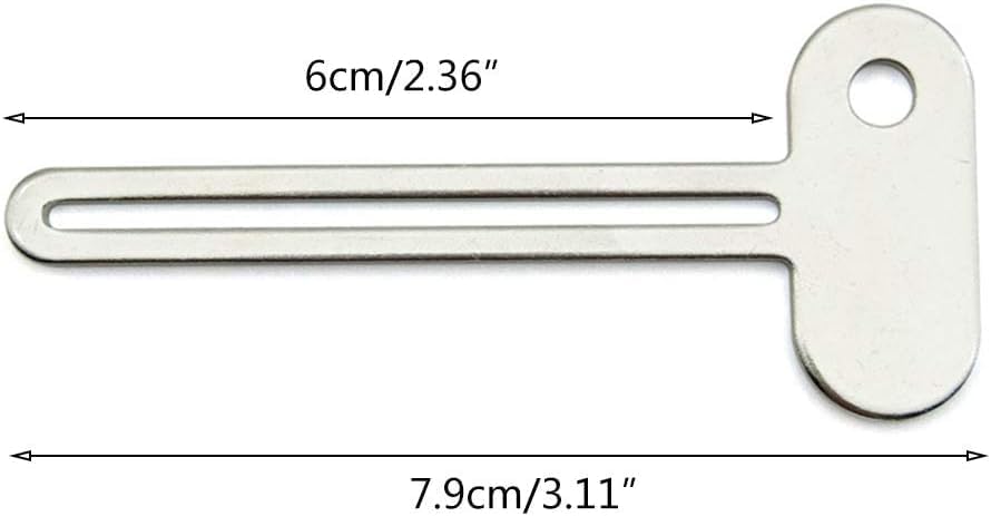 Silver Semicircular Metal Manual Toothpaste Squeezer Stainless Steel Dispenser Tube Squeezer Hand Cream Tube for Key Set Practi Toothpaste Squeezer Dispenser Reduce Toothpaste Waste
