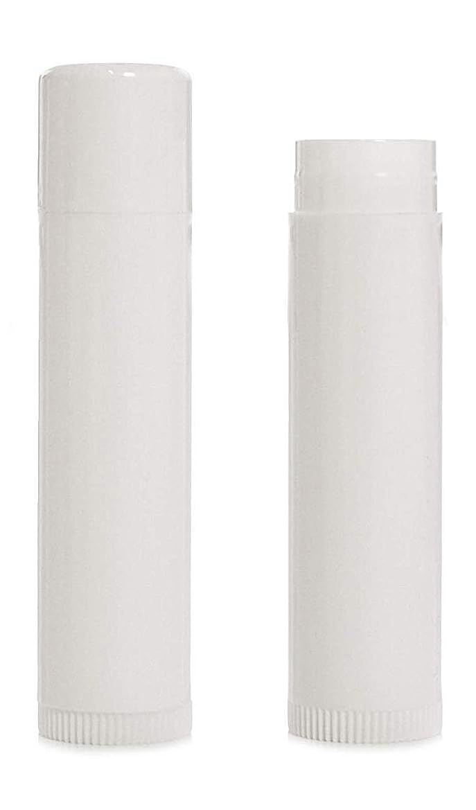 Bulk Lip Balm Wholesale 100 Pack Unlabeled | White Label Made in USA | Natural Vanilla