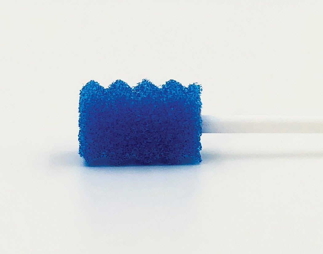Oral Swabs - Disposable Sponge Swabs for Effective Mouth Cleaning - Individually Wrapped Toothettes for Seniors - Ideal for Gentle and Effective Oral Care - 250 Count Box