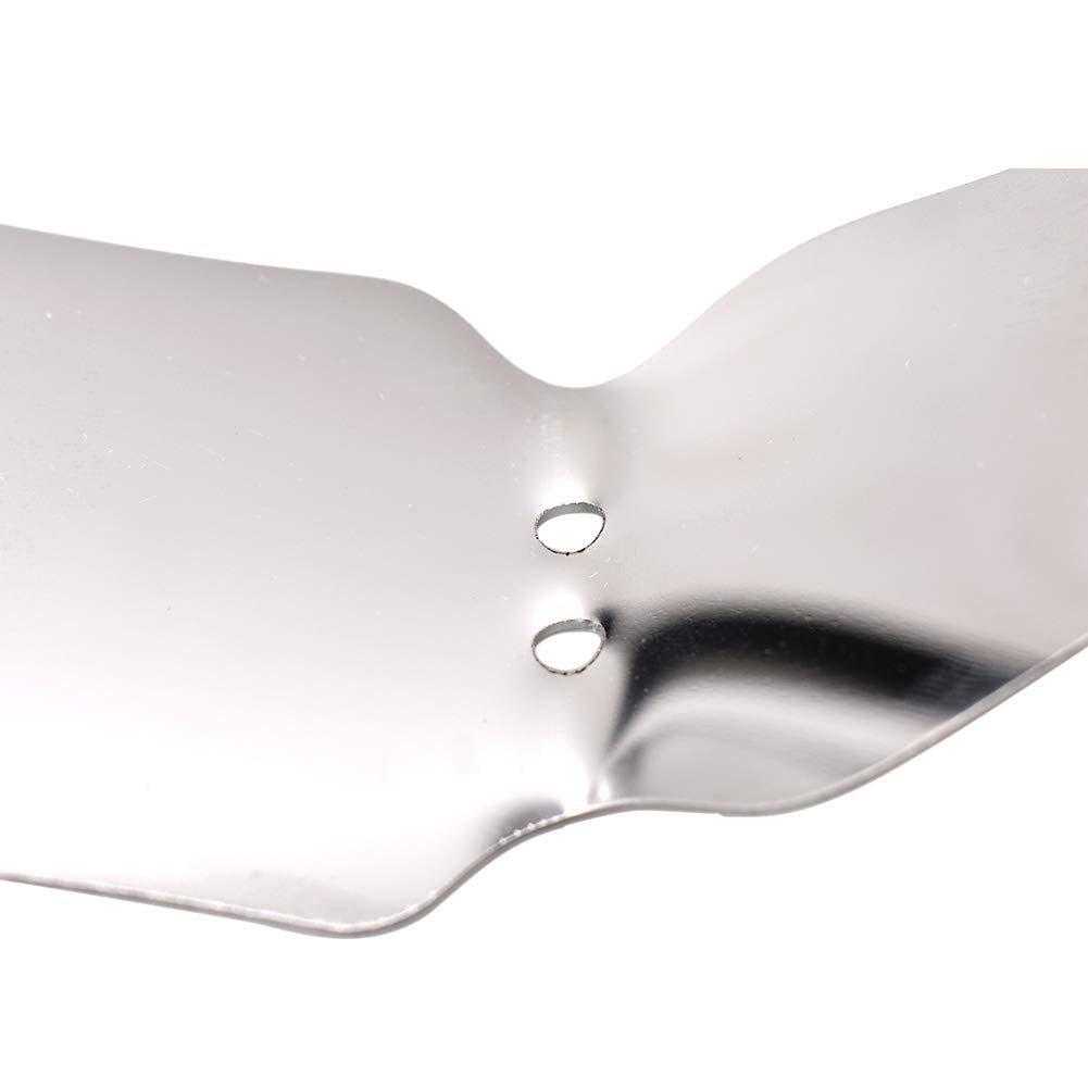 Angzhili 1 piece Dental Photography Mirrors Dental Orthodontic Mirror Stainless Steel Single Sided Photographic Occlusal Mirror,Bendable Dental Oral Mirror Intra-Oral Reflector (B type)