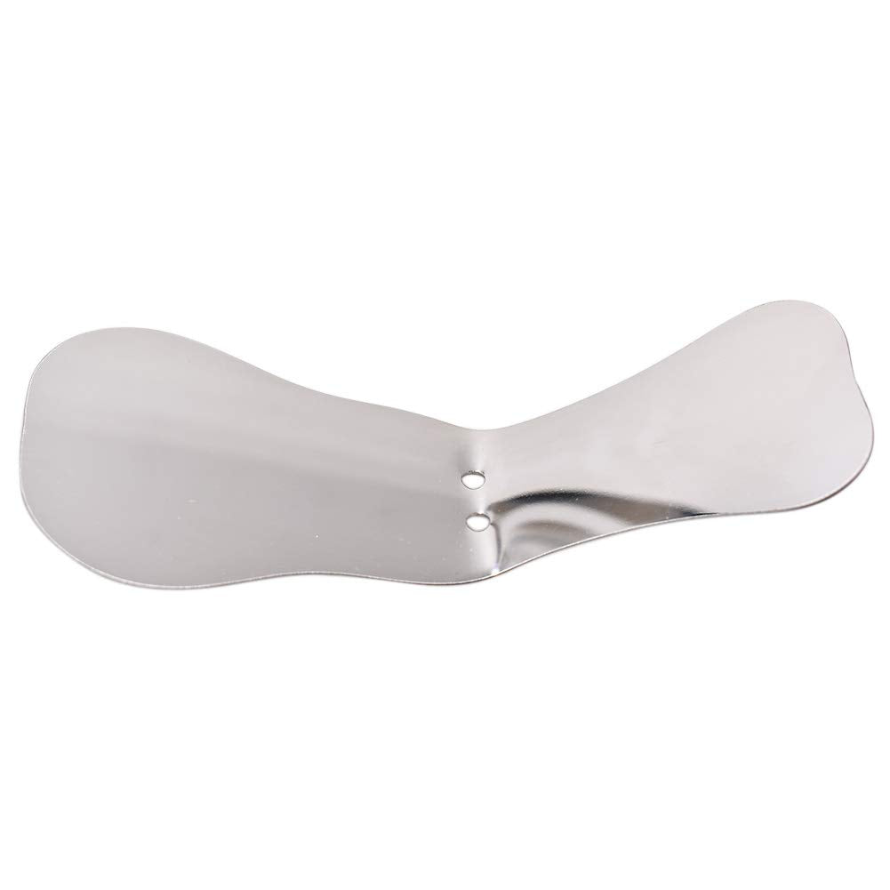 Angzhili 1 piece Dental Photography Mirrors Dental Orthodontic Mirror Stainless Steel Single Sided Photographic Occlusal Mirror,Bendable Dental Oral Mirror Intra-Oral Reflector(D type)