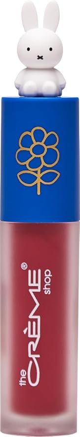 The Crème Shop Miffy Lip Stain, Glossy Finish, Long Wear, Formulated with Jojoba Oil, Sunflower Oil to hydrate, soothe, and moisturize lips, Korean formula - Available in 5 Shades (Berry Bestie)