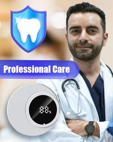 Smart Toothbrush Holder, UV Toothbrush Holders Wall Mounted, Electric Toothbrush Holder for Bathroom, LED Automatic Sensing Toothbrush Cleaner for Home and Travel (White)