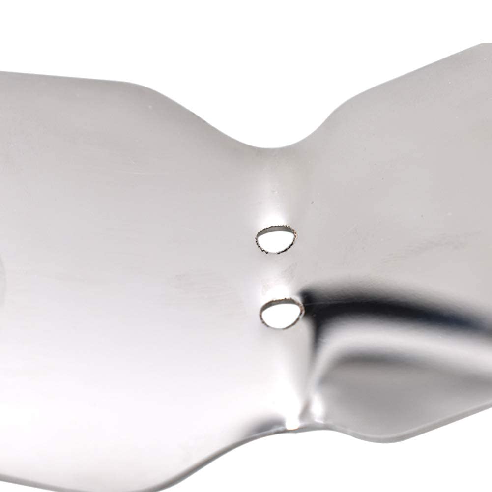 Angzhili 1 piece Dental Photography Mirrors Dental Orthodontic Mirror Stainless Steel Single Sided Photographic Occlusal Mirror,Bendable Dental Oral Mirror Intra-Oral Reflector(A type)