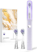 Dr.Hiseki Sonic Electric Toothbrush for Adults - 38000 VPM Deep Clean and 4 Cleaning Modes, Rechargeable Toothbrush, 3-Hour Fast Charge, 60 Days Long Battery Life. IPX7 Waterproof (White)