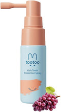 TooToo Kids Oral Spray, Toddler Toothpaste Helper for Newborn to Kids, Natural Grape Flavo