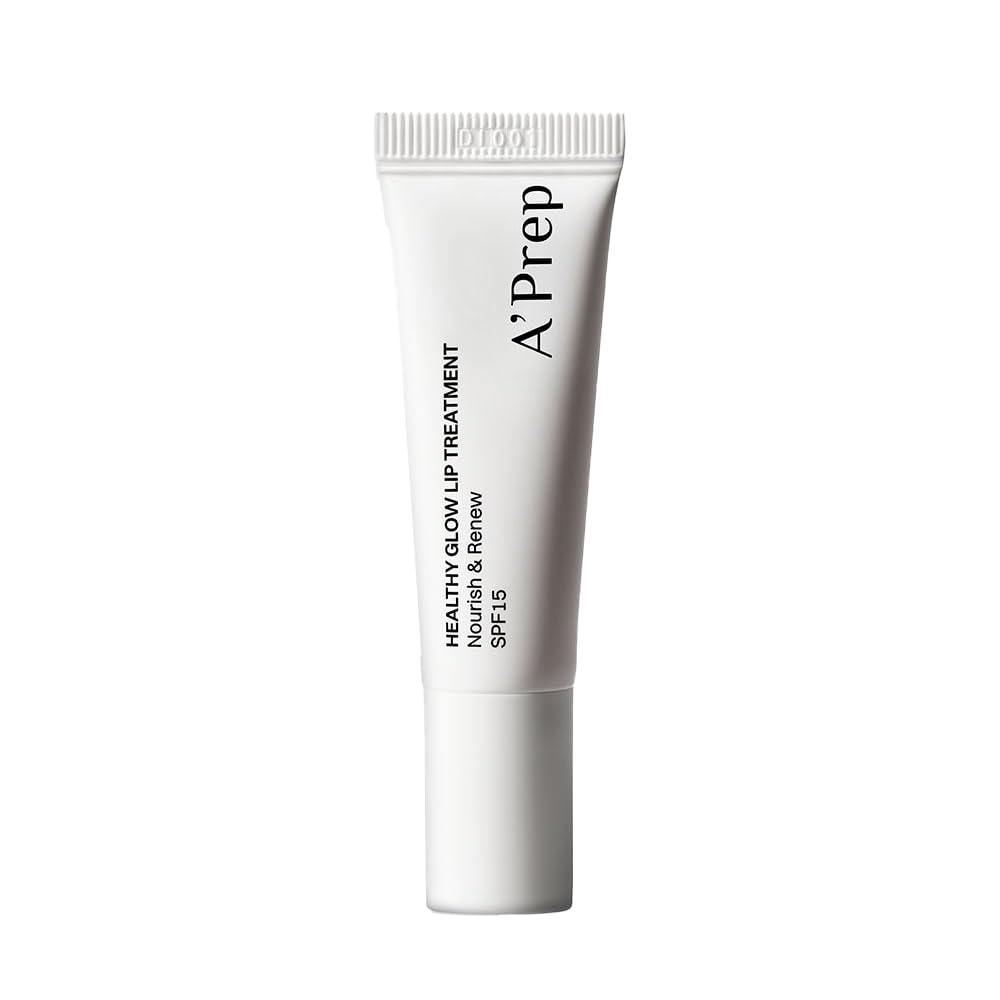 A'Prep Healthy Glow Lip Treatment – Lightweight Moisturizer SPF 15, Non-Sticky Lip Balm for Hydrating & Nourishing Care, Korean Skincare, 10ml 0.34fl. oz.
