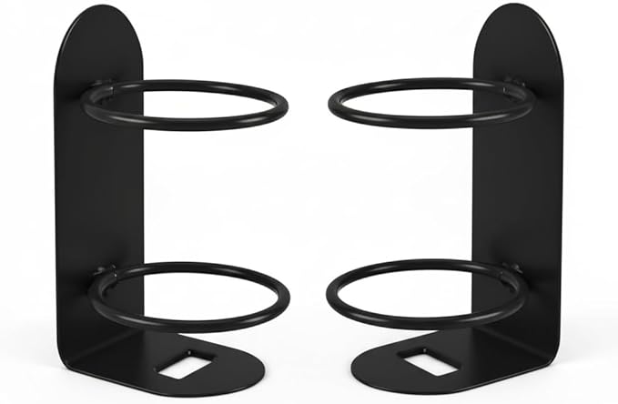 2 Pack Electric Toothbrush Holders No-Drill Adhesive, Wall Mounted Toothbrush Storage for Bathroom, Organizer for Electric & Manual Toothbrushes