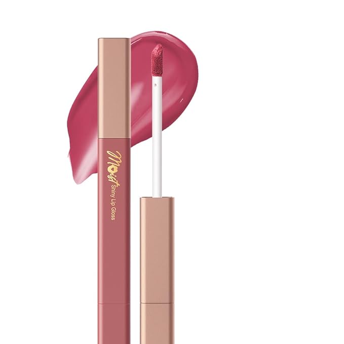 Lip Stain Hydrating High Shine – Lightweight Non-Sticky Glossy Lip Tint, Mirror Shine Moisturizing Lip Makeup for Plump & Full Lips, Long-Lasting Rich Color Lip Glaze, Soft Smooth Lip Gloss 09#