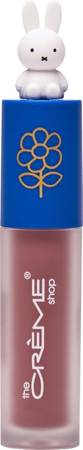 The Crème Shop Miffy Lip Stain, Glossy Finish, Long Wear, Formulated with Jojoba Oil, Sunflower Oil to hydrate, soothe, and moisturize lips, Korean formula - Available in 5 Shades (Cinnamon Chic)