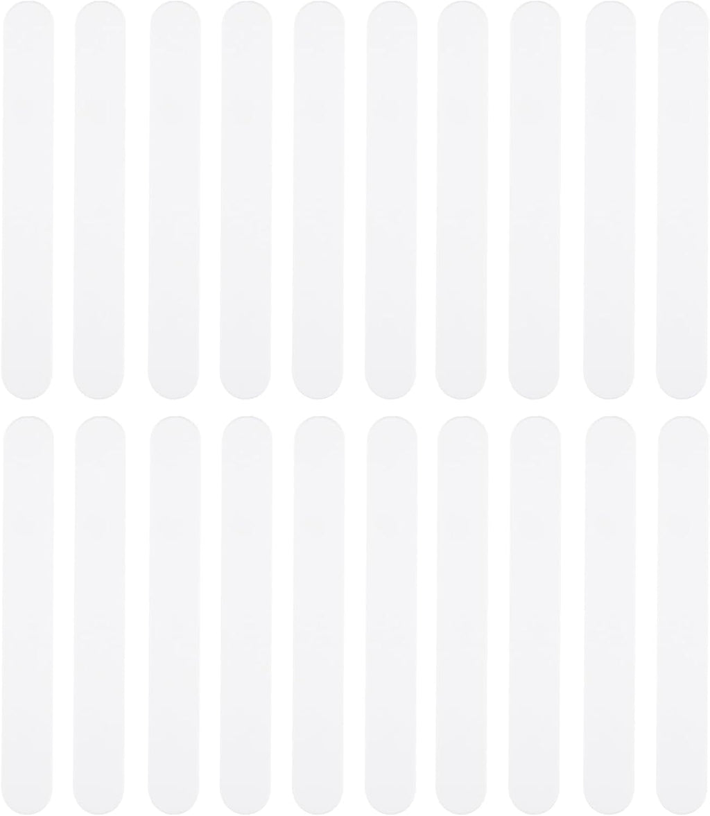 20pcs Plastic Tongue Scrapers, Lip Cheek Retractors, Tongue Depressor Spatulas for Instrument Healthy Oral Care Help Fight Bad Breath