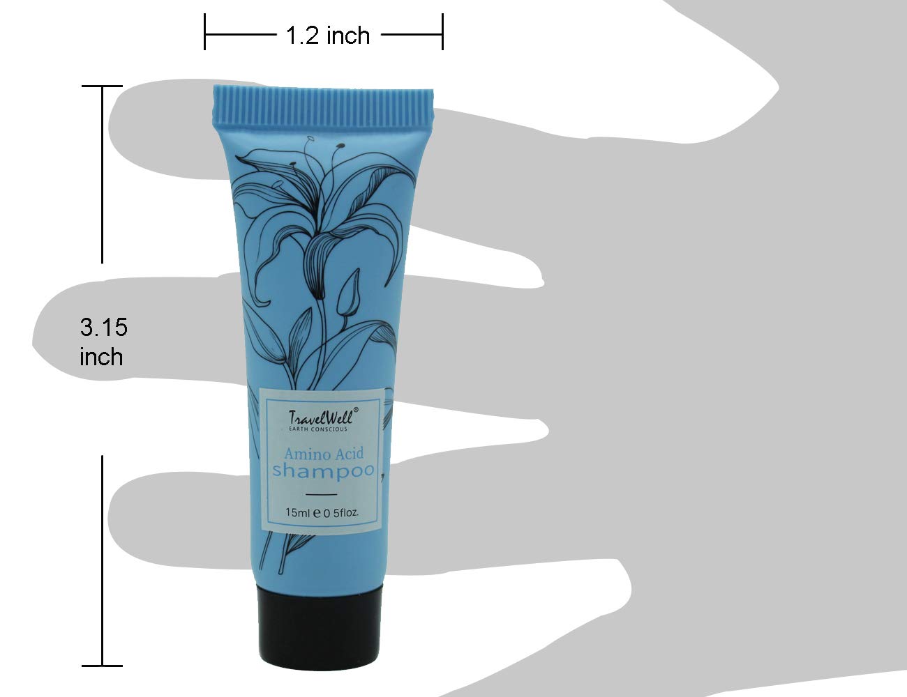 Travel Well Mini Shampoo & Conditioner Set with Soap Bars - Hotel Shampoo & Conditioner Supplies for Guests - Travel-Size Bulk Toiletries - Individual Toiletries for Guests - 150-Piece Set